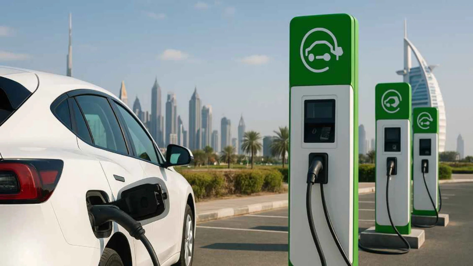 Dubai: 600 bornes EV dans les parcs et plages | Die Geissens Real Estate | Luxus Immobilien mit Carmen und Robert Geiss – Die Geissens in Dubai